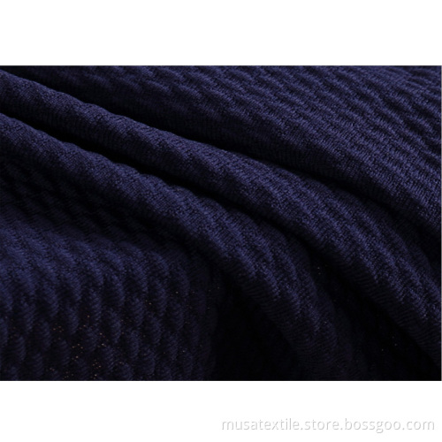Tissu de balle imprimé en tricot en polyester personnalisé à faible moq